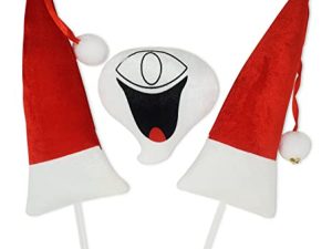 Ensemble de décoration de voiture Kovot Santa