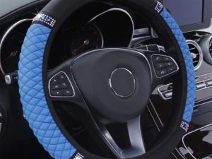 YSFKJ Housse de Volant en Cuir Diamant