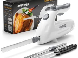 Couteau électrique Homaider pour découper la viande