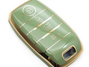 FEYOUN Coque de porte-clés compatible avec Kia