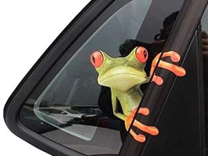 OKDEALS 3D mignon Peep grenouille drôle autocollants