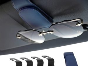 AOKJOY Porte-Lunettes de Soleil pour Pare-Soleil de