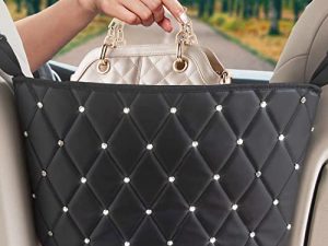 SEAMETAL Porte-sac à main de voiture Bling
