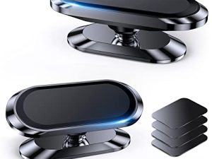 【2-PACK】Support de téléphone magnétique pour voiture