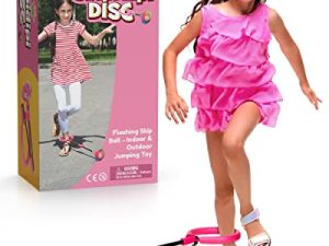 IPIDIPI TOYS Skip It Cheville Jouet Rose