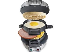 Hamilton Beach Petit-déjeuner Sandwich Maker avec anneau