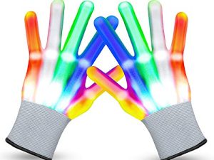 VWMYQ Gants LED Jouets Cool de Noël