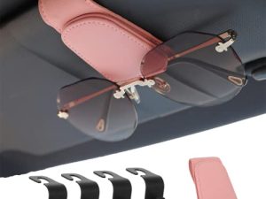 AOKJOY Porte-Lunettes de Soleil pour Pare-Soleil de