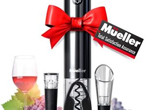 Ensemble ouvre-bouteille électrique Mueller - Piles rechargeables