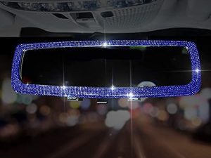 Accessoires de rétroviseur de voiture Bling avec