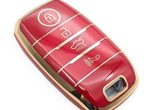 FEYOUN Coque pour porte-clés compatible avec Kia