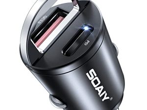 Chargeur de voiture USB C