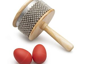 SPLENDIDMODE Cabasa Instrument - Taille standard professionnelle