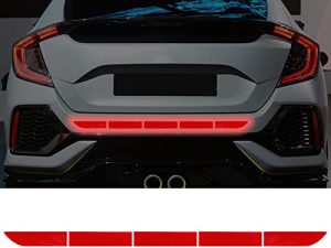 SINGARO Autocollants réfléchissants pour coffre de voiture