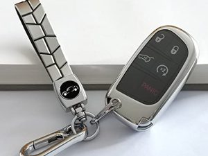 TANDRIVE Compatible Jeep Key Fob Cover Dodge