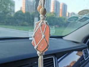 Pendentif de rétroviseur de voiture de sel