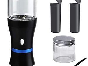Spacenight Moulin à herbes électrique COMPACT pour