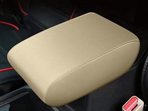 AOMSAZTO Housse de console centrale beige pour