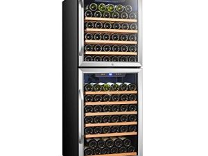 Lanbo Refroidisseur à vin intégré à double