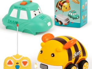 Kannove Première voiture télécommandée pour tout-petits avec