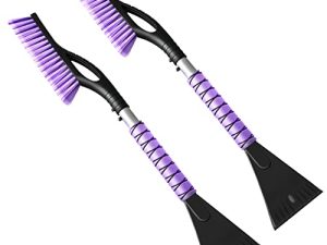 NARUNDREN Lot de 2 brosses à neige