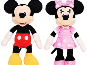 Just Play Disney Mickey & Minnie Plush