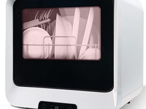 HAIMIM Lave-vaisselle de comptoir portable