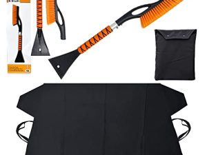 EcoNour Pare-brise pare-neige Standard (69"x42") avec grattoir