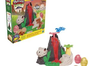Play-Doh Slime Dino Crew Lava Bones Island