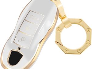 pour Porsche Key Fob Cover Premium Car