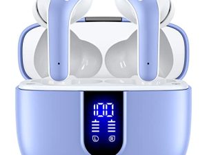 TAGRY Écouteurs Bluetooth True Wireless Earbuds 60H