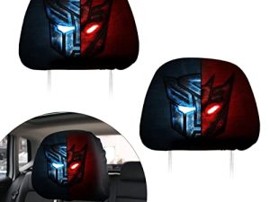 Fit Transformers Housse d'appui-tête de voiture 2PCS