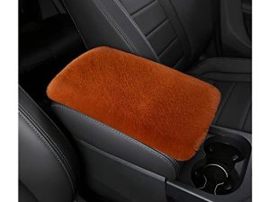 Housse d'accoudoir de voiture moelleuse