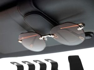 AOKJOY Porte-Lunettes de Soleil pour Pare-Soleil de