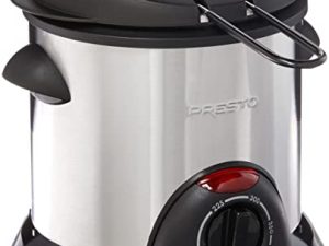 Presto 05470 Friteuse électrique en acier inoxydable