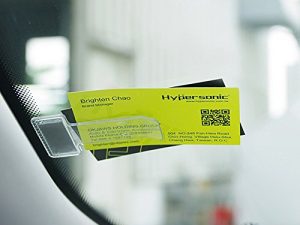 Porte-tickets de stationnement pour pare-brise de voiture