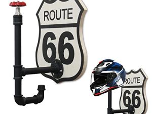 jatesen Support mural pour casque de moto