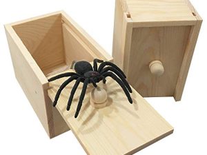 PARNIXS Caoutchouc Spider Prank Box