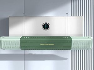 VYROL Déflecteur d'air de climatiseur rétractable
