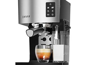 JASSY Machine à expresso Cappuccino avec pompe