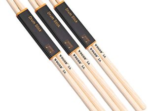 WOGOD 5A Baguettes de batterie Baguettes classiques