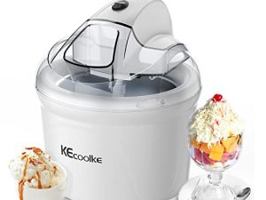 KECOOLKE Machine à Crème Glacée