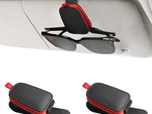 Yuoyar 2 Packs Porte-Lunettes de Soleil pour