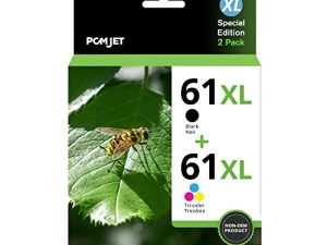 61XL Lot de cartouches d'encre remanufacturées pour