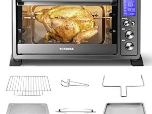 TOSHIBA AC25CEW-BS Grand four grille-pain à convection