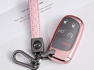 TANDRIVE Compatible Jeep Key Fob Cover Dodge