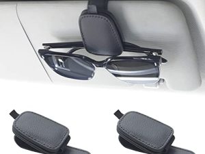 Yuoyar 2 Packs Porte-Lunettes de Soleil pour
