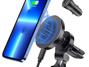 Chargeur de voiture magnétique sans fil