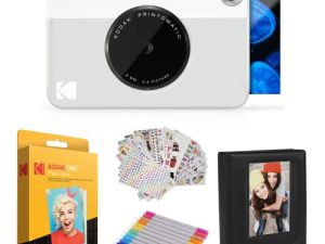 Meilleurs Prix 2024 au Maroc  Bundle Appareil Photo Instantané Kodak  Printomatic - Accessoires iPhone