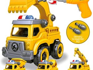 Jouets de voiture 4 en 1 à
